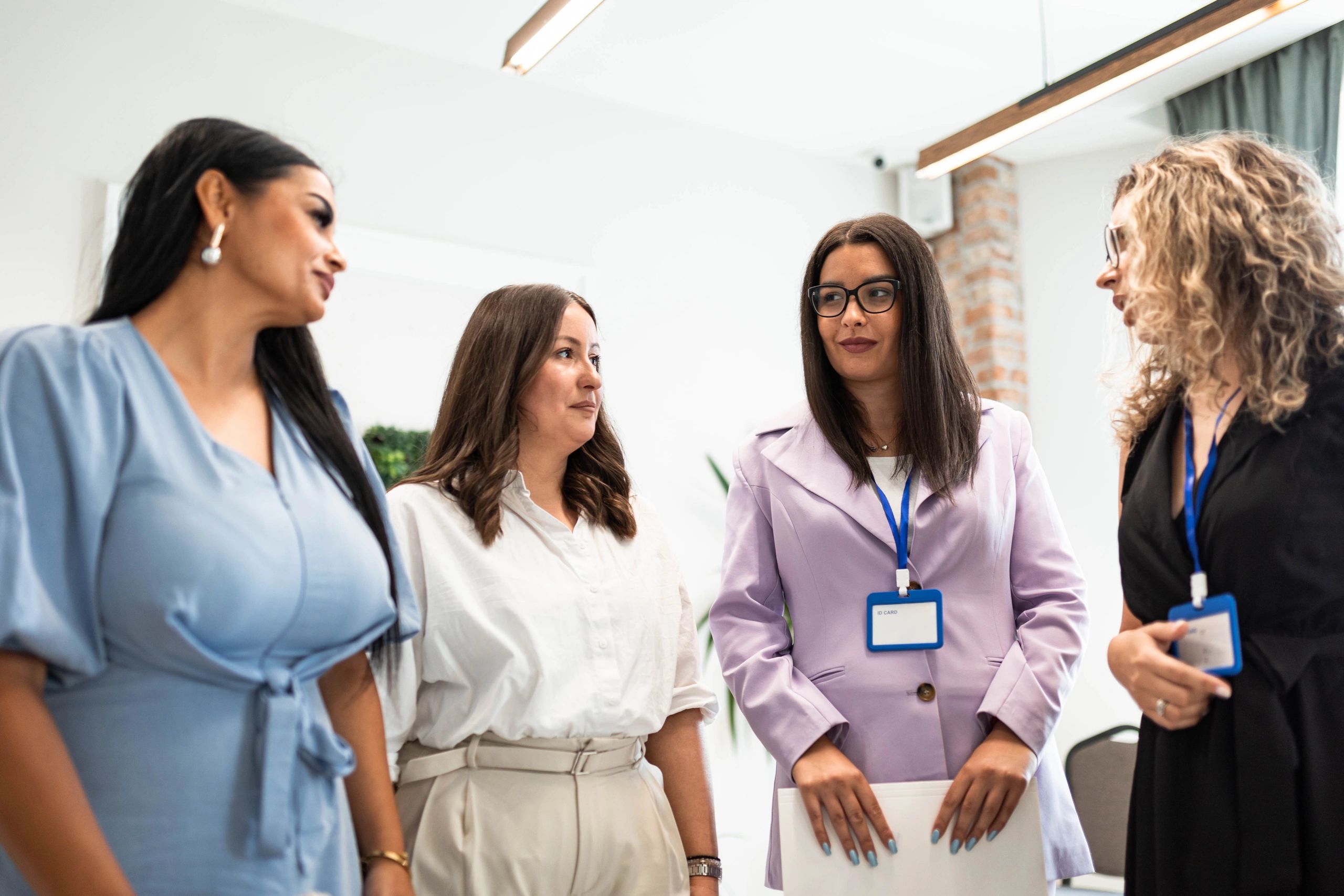 professional social services team women